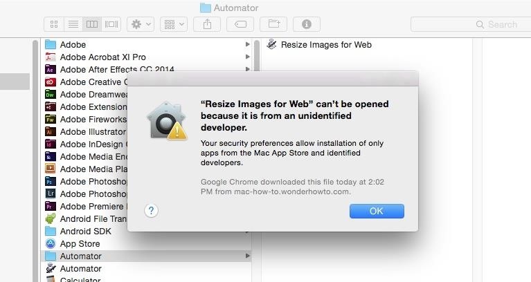 Finder Mac App Security